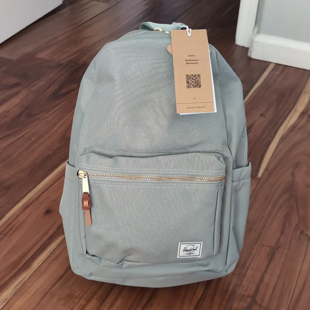 Herschel Supply Co. Settlement Sea Grass Backpack Nwt❤️